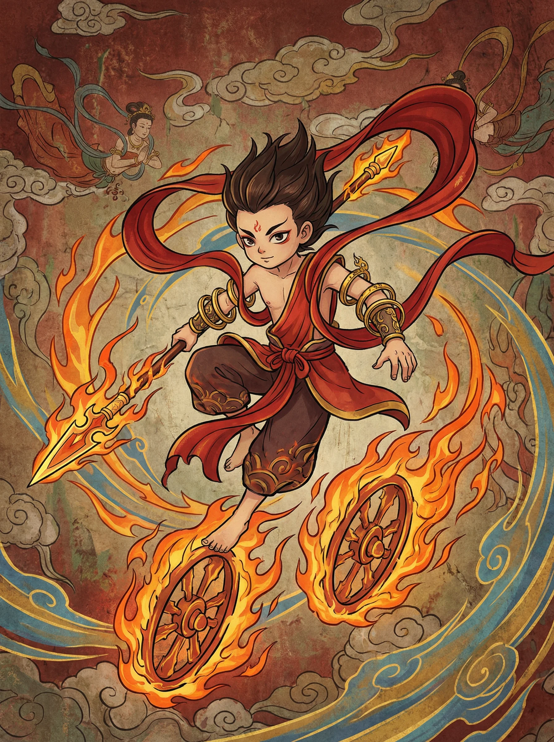 哪吒 - 腾讯新文创 封神榜阐教动漫角色